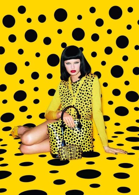 arte a pois Louis Vuitton by Yayoi Kusama