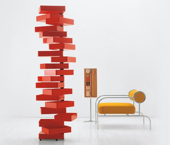 revolving cabinet kuramata cappellini