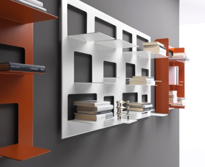 Librerie archives design lover Librerie metallo sospese