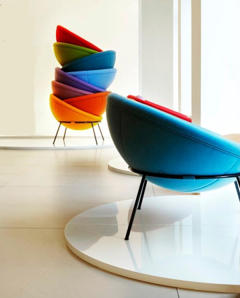 bardi's bowl chair - arper