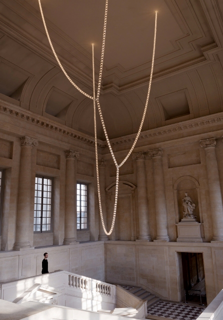 gabriel chandelier bouroullec swarovski