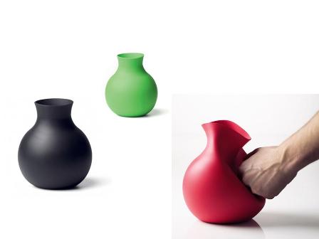 rubber vase - menu