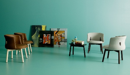 peg chair e coffee table - cappellini