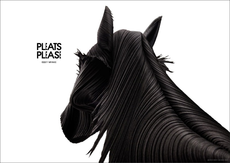 pleats please issey miyake - animals