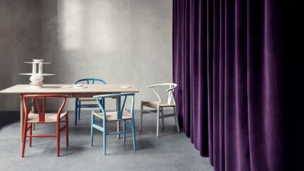 Wishbone Chair di Hans J. Wegner per Carl Hansen & Son