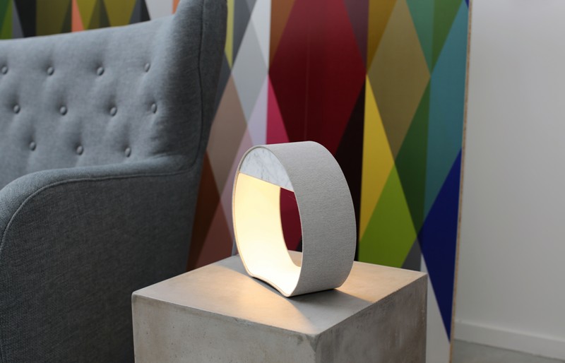 Lampada da appoggio Petit Carré, Collezione Eau de Lumière - Designheure