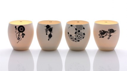 portacandele kimono - feinedinge