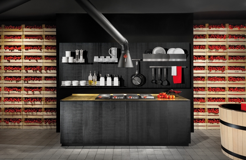 sistema boiserie cucina wall play minacciolo