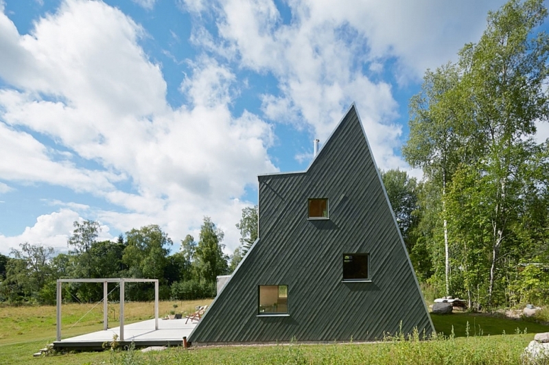 triangular home - leo qvarsebo arkitekt