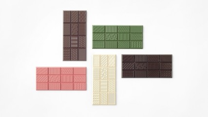 chocolatexturebar by nendo