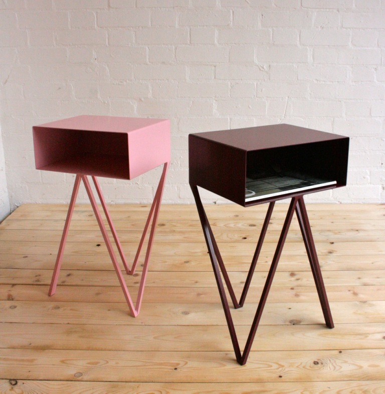 mini robot side tables by &New