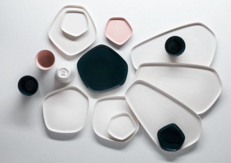 piatti collezione Iittala X Issey Miyake