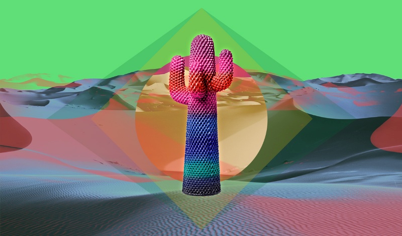 Gufram Psychedelic Cactus
