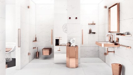 collezione bagno mirage rosa