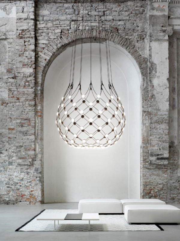 lampada mesh di luceplan