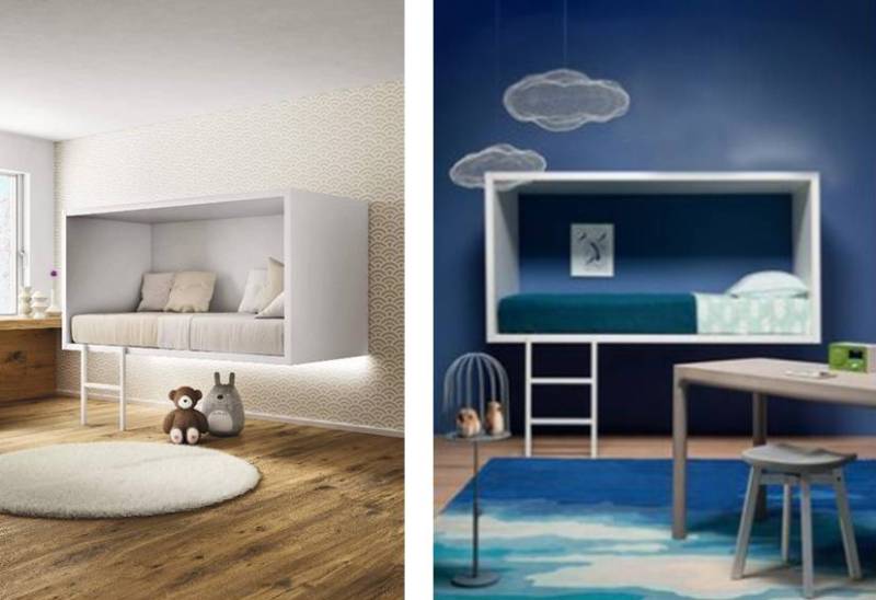 letto cameretta cloud bed by lago