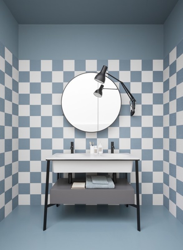 lavabo il Doppio Ceramica Cielo