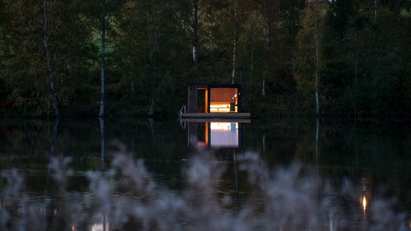 Floating Sauna