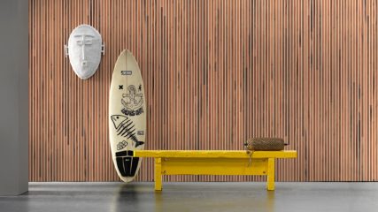 Timber Strips Wallpaper NLXL