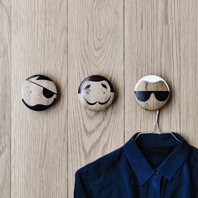 sketch wall hooks lucie kaas