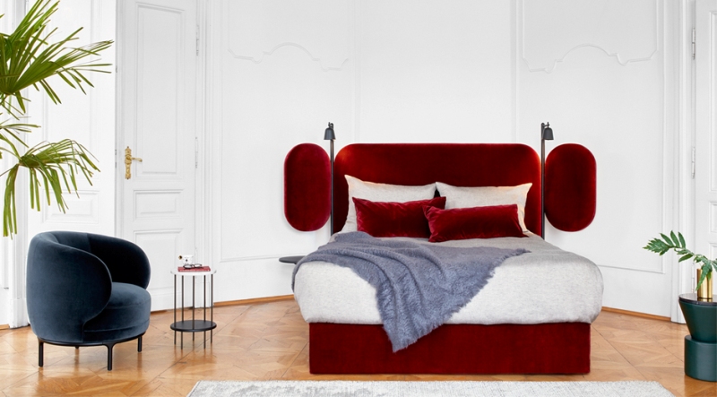 letto wings bed Wittmann