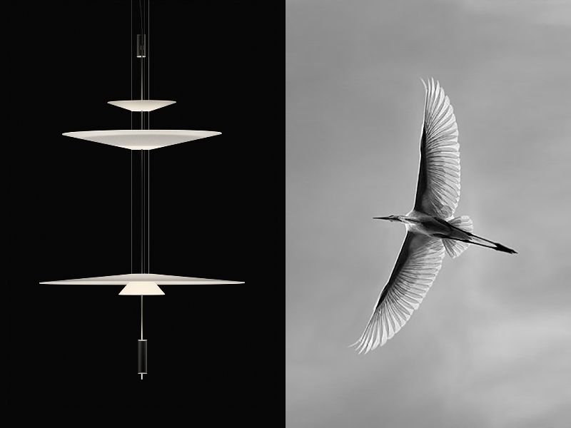 Lampada Flamingo di Vibia