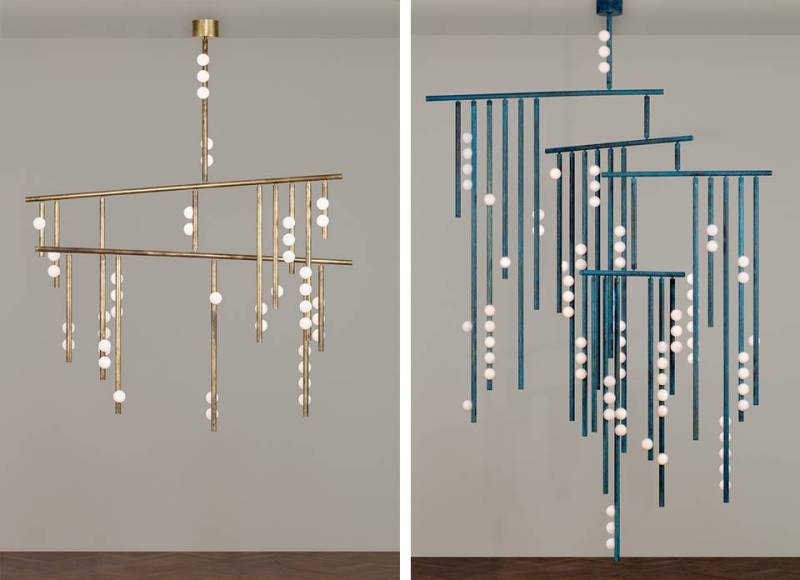 lampada Drop System Lindsey Adelman