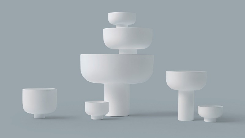 ciotole Fungi by Nendo