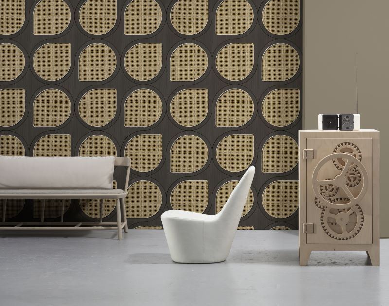 cane webbing wallpaper NLXL