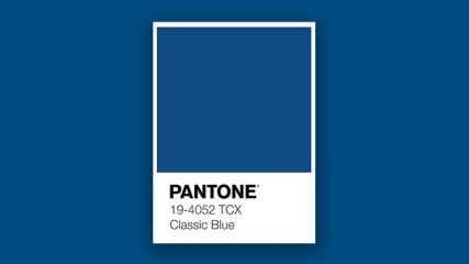 Pantone Colour of the Year - Classic Blue